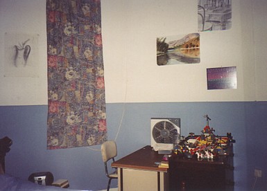 Daniel's bedroom after being repainted