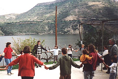 country dancing in Limassol