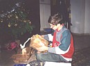 Tim on Christmas morning