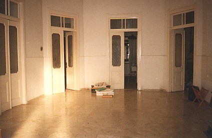 The Atrium (hall) of the house we decided to rent