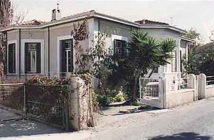 the rental house when we moved into it, in Larnaka