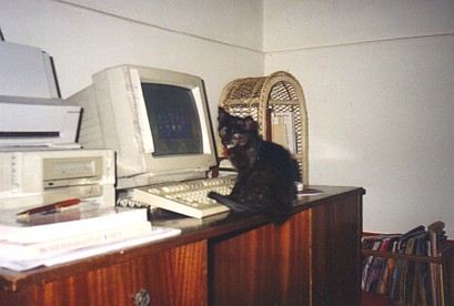 Jemima learns about the computer!